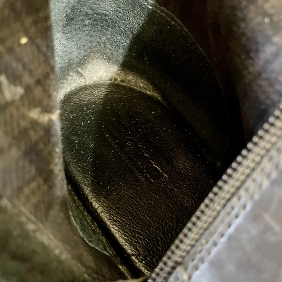 Børn Tall Black Leather Riding Boots Studded Equestrian Size 11 - Picture 14 of 16